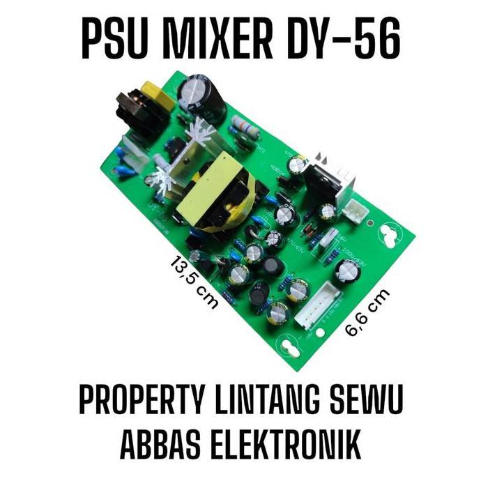 Power Supply  Suplai Mixer Dy-56 Psu Mixer Dy56 8-16 Channel 8 - 16 Way