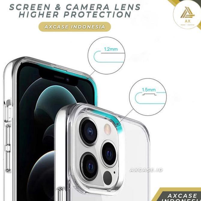 Cellulare- Square Edge Anti Crack Case Iphone X Xr Xs 11 Pro Max 6 7 8 Plus Clear