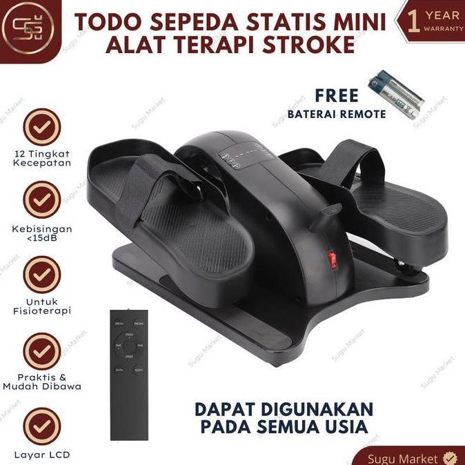 HARGA DISC - Sepeda Todo Statis Mini Terapi Stroke Multifungsi | Alat Terapi Kaki | Alat Sepeda Mini