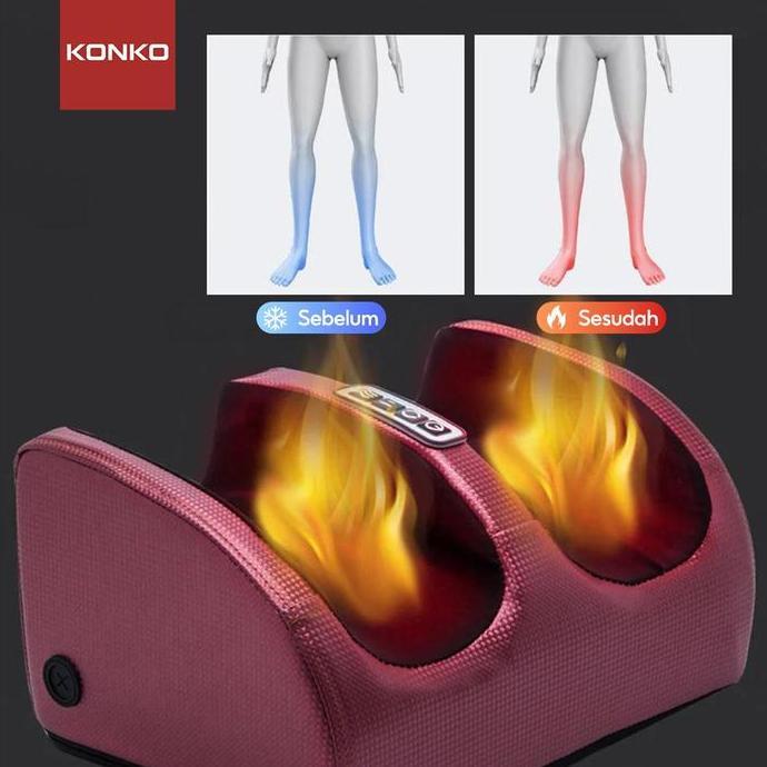 bangfredymuna - KONKO Alat Pijat Kaki  pijat betis Mesin Pijat  Alat   Pijat elektrik Refleksi Kaki 