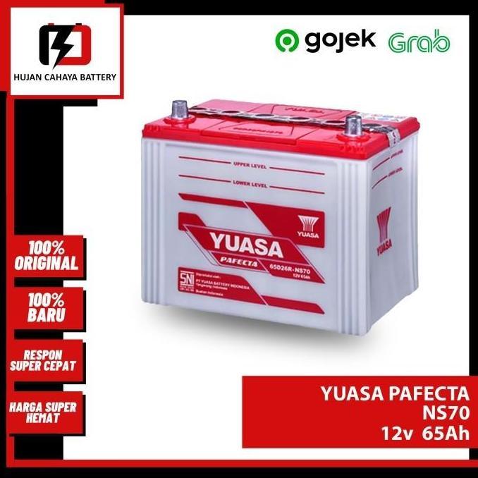 Promo Aki Mobil Yuasa Pafecta Ns70 / Ns - 70 / Ns 70 - Aki Mobil Chery Tiggo