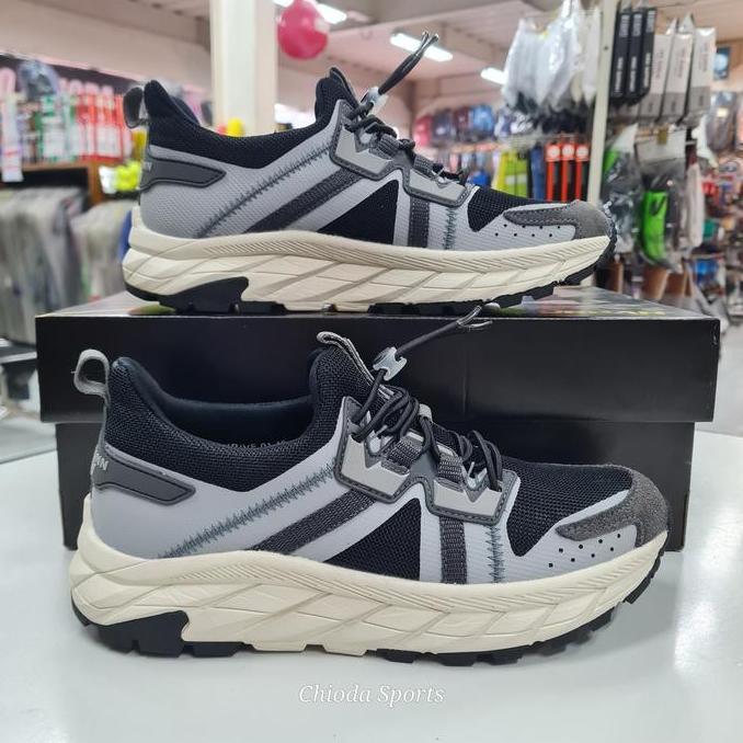 NEW Sepatu Shoes Hiking Gunung Run Running Lari Sport Olahraga Weidenmann Thrive 01 Hitam Original