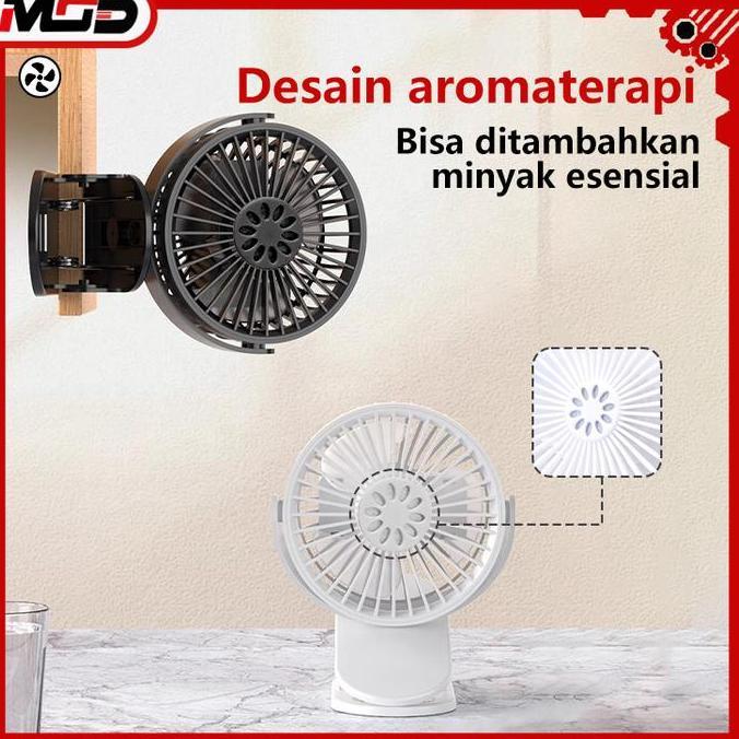 MOD Kipas Angin Listrik Mini Usb Kipas Jepit Dan Berdiri Kipas Meja Pengisian Daya Kipas Kecil Meja 