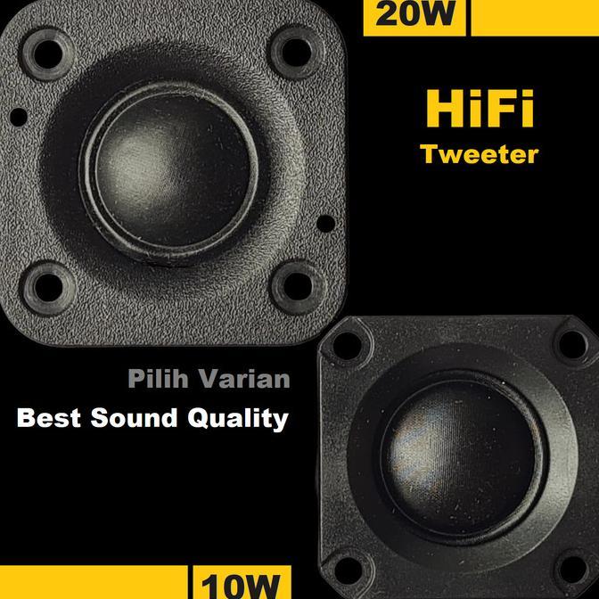 Speaker Tweeter HiFi Fever High Quality Sound Clear Suara Treble Halus
