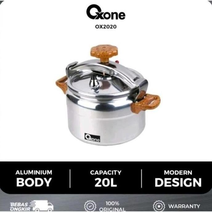 TERMURAH - Panci Presto 20 Liter Oxone OX-2020 / Pressure Cooker Pan