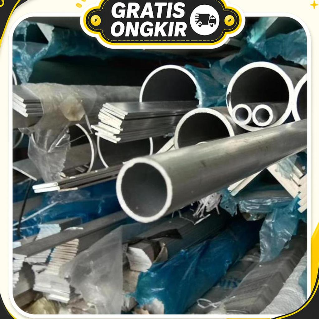 Pipa Aluminium 22Mm Tebal 1.5Mm