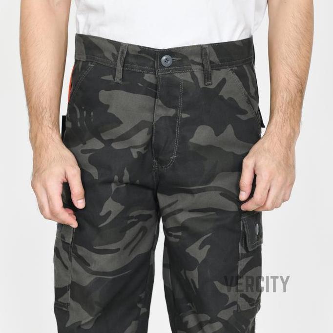 Celana Cargo Bagy Loreng Skena Model Gombrong Cargo Army Bahan Tebal Canvas Twill Tactical
