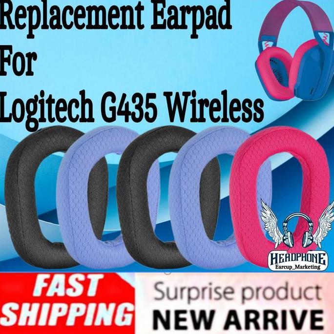 Earpad Busa Headphones Logitech G435 G 435 Lightspeed Wireless