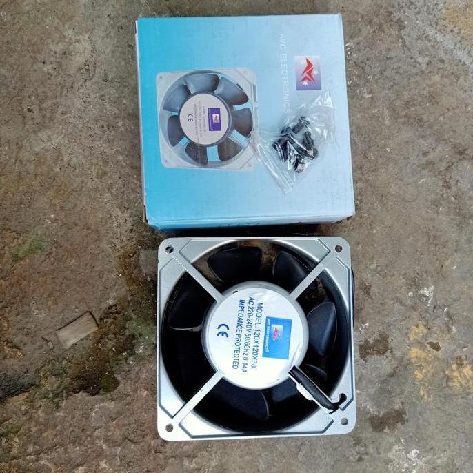 kipas pendingin amplifier arus ac 12 x 12