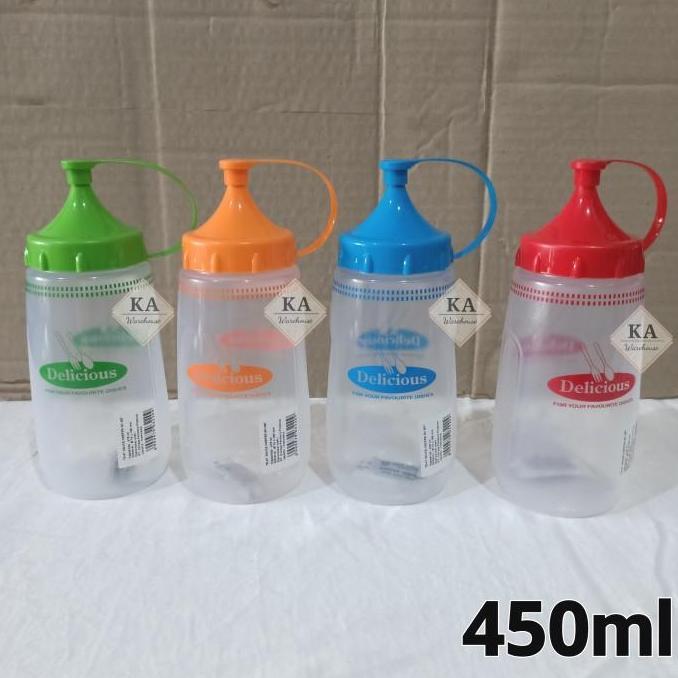 Botol Kecap Plastik 450ml / Botol Saus / Bistro Sauce Keeper 450ml