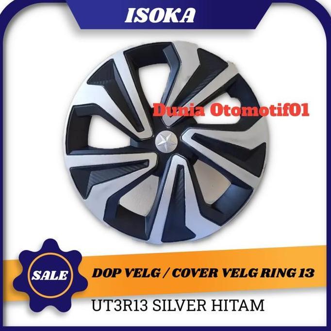 Kvph13 - Tutup Dop Roda Tutup Velg Mobil Cover Dop Velg Mobil Ring 13