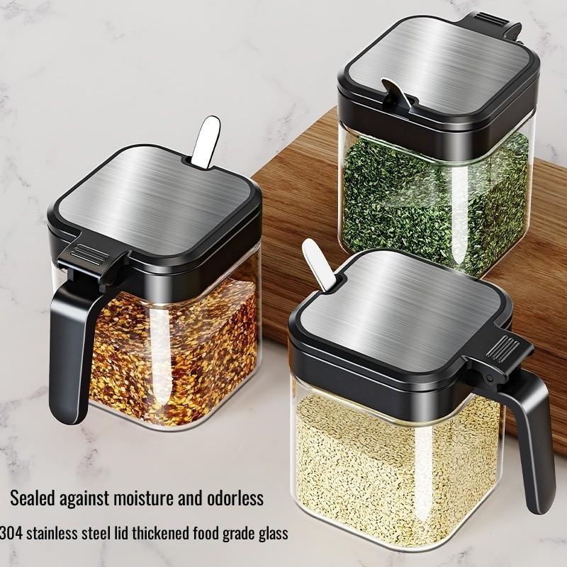 Kotak Bumbu Toples Bumbu Wadah Garam Untuk Dapur Rumah Tangga Tempat Garam Dan Bumbu Kotak Penyimpan