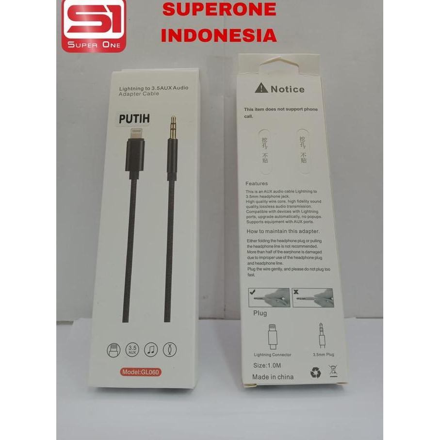 KABEL DATA LIGHTNING AUX IPHONE 7/8