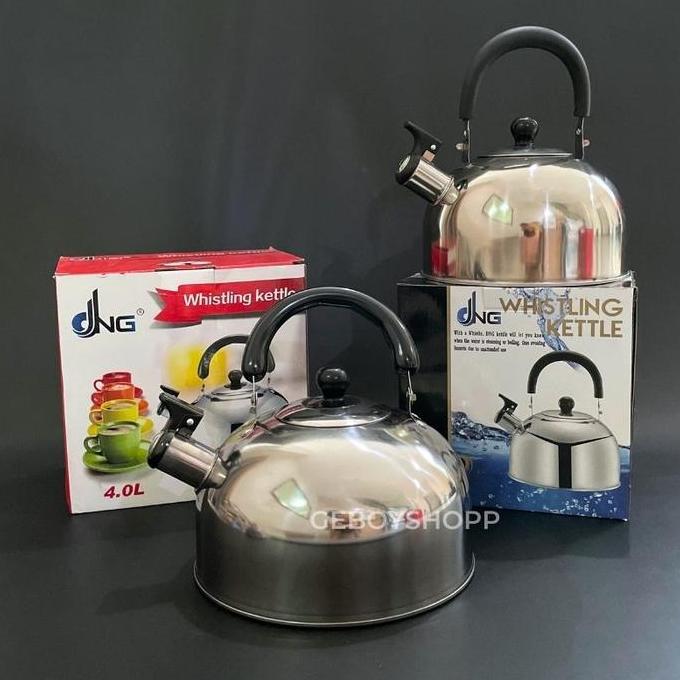 Teko Siul / Teko Bunyi / Ceret Siul Stainless Steel Diskon