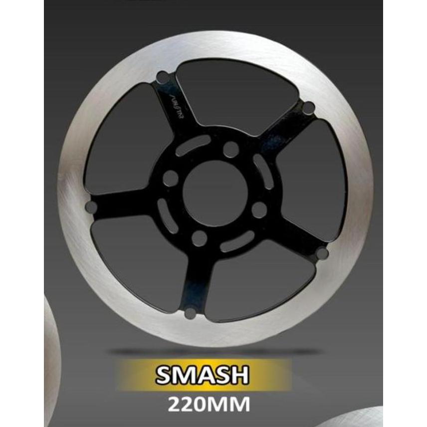 PIRINGAN DEPAN BAUT 4 DATAR SMASH SHOGUN SPIN SKYWAVE SKYDRIVE HAYATE DISK CAKRAM DEPAN VARIASI MOTO