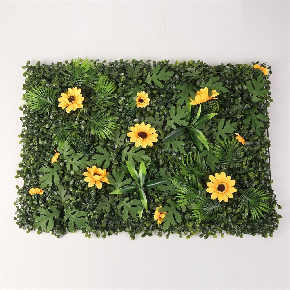 Daun Sintesis Premium Hias Ornamen Dekorasi Rumah Pagar Dinding Roll  Rumput Buatan Plastik
