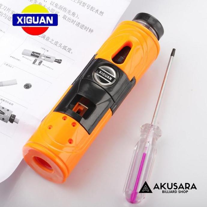 XIGUAN CUE TIP POOL MULTIFUNCTIONAL TIP REPAIR TOOL CORRECTOR MACHINE RESTOCK