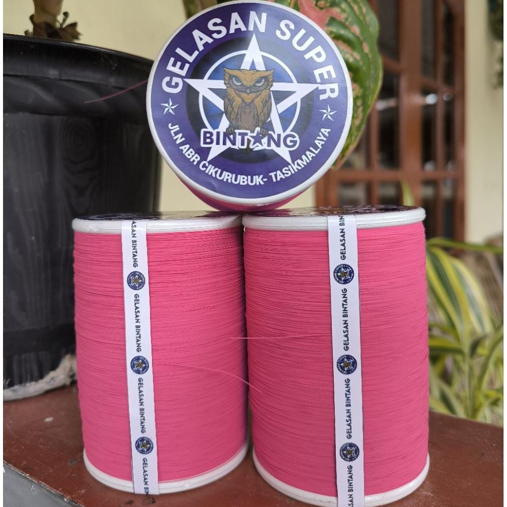 ABIMAYUSHOP GELASAN 6000 YARD MURAH TAJAM CAP BINTANG BAHAN SENAR ARIDA GELASAN  GROSIR MURAH HOBY L