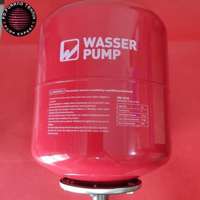 Pressure Tank Wasser Pm 1910, 19 Ltr Terbaik