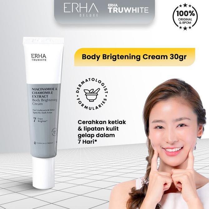 ERHA Truwhite  Body Brightening Cream - Krim Pencerah Ketiak + Niacinamide