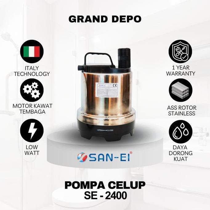 Pompa Air Celup Se 2400 San Ei / Pompa Celup San Ei Terbatas