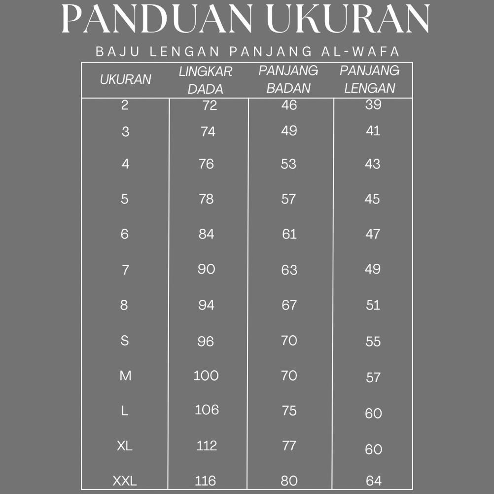 Best Seller Seragam Sekolah Al - Wafa Exclusive Panjang