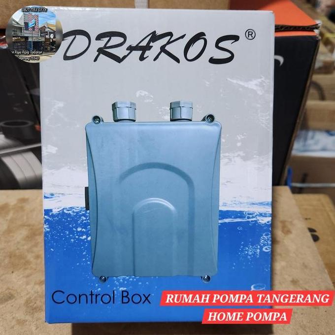 Control Box Pompa Satelit Drakos 2Hp 1Phase Original Terbaik