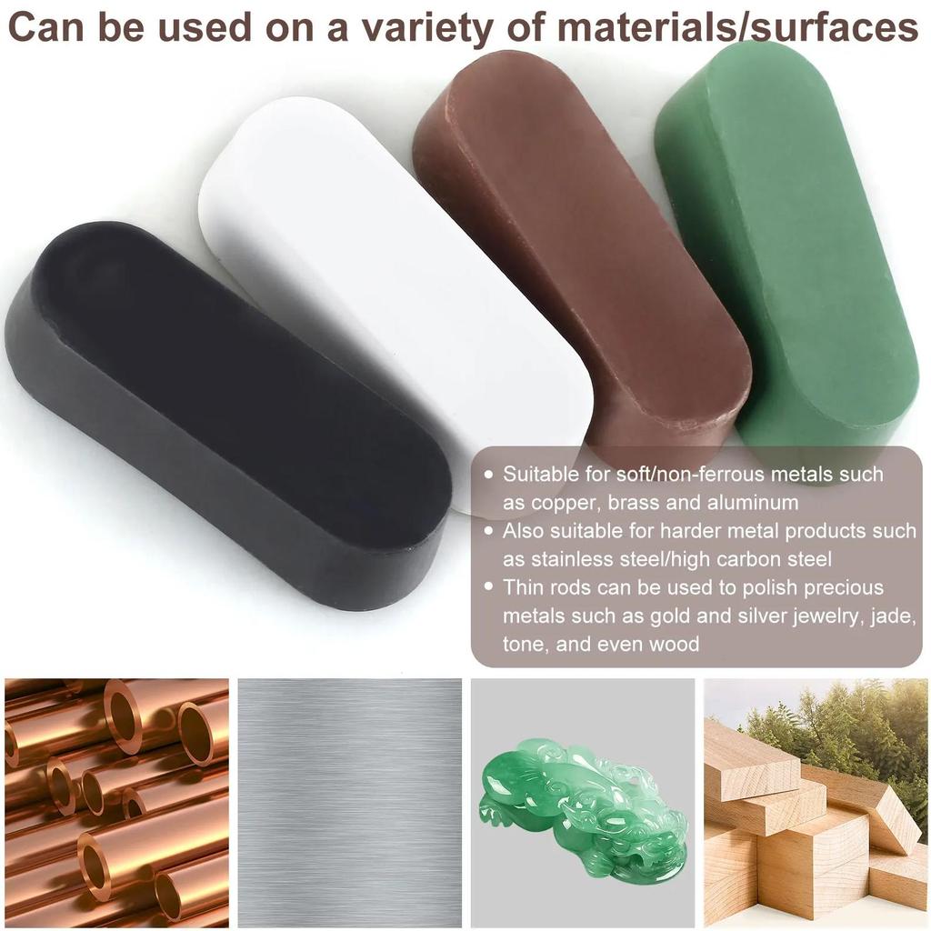 8/16Pc Polishing Compound Kit Durable Buffing Polishing Compound Premium Honing Compound Set Cutter 