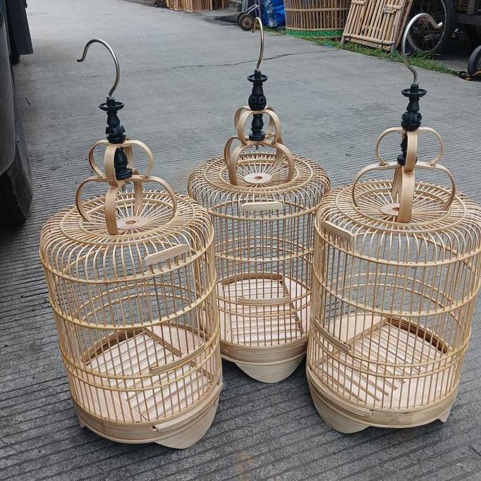SANGKAR PLECI KANDANG PLECI FULL BAMBU