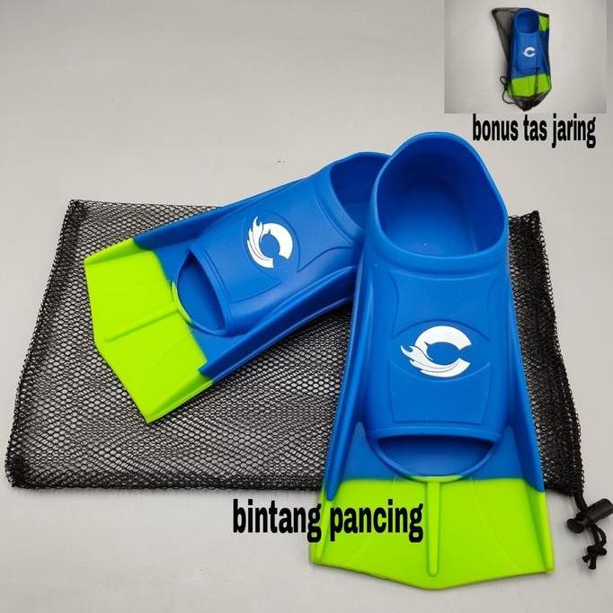 COWFISH kaki katak diving fin snorkeling kaki katak renang anak dan dewasa sepatu katak