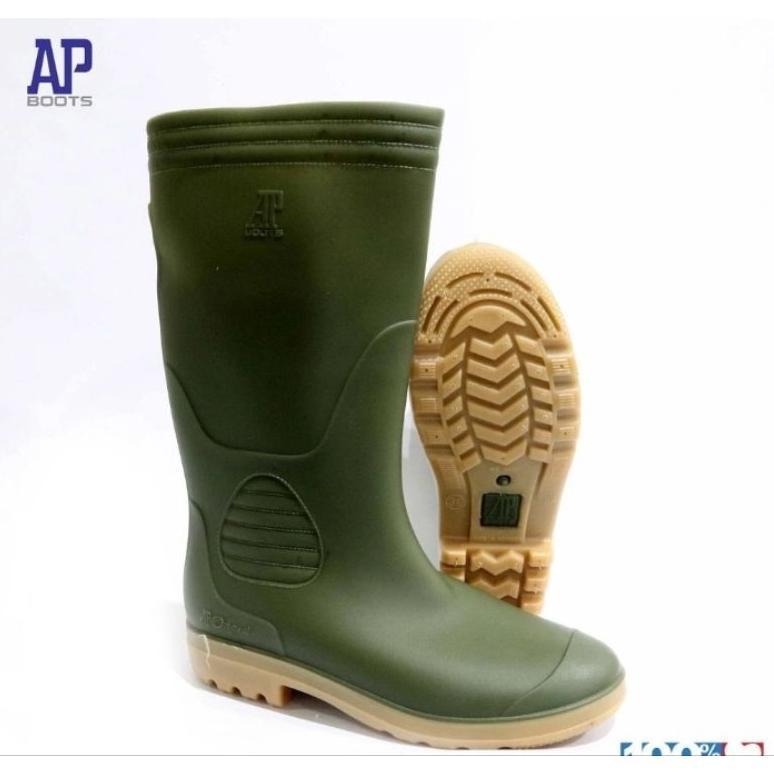big sale cod - sepatu ap boots orca 9506 hijau size 38-43 original sepatu boots pria sepatu ap boots