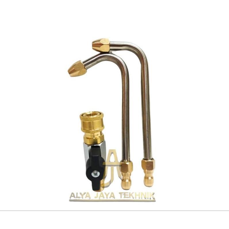 Kran Steam Ac Italy Model Coupler 2 Stik