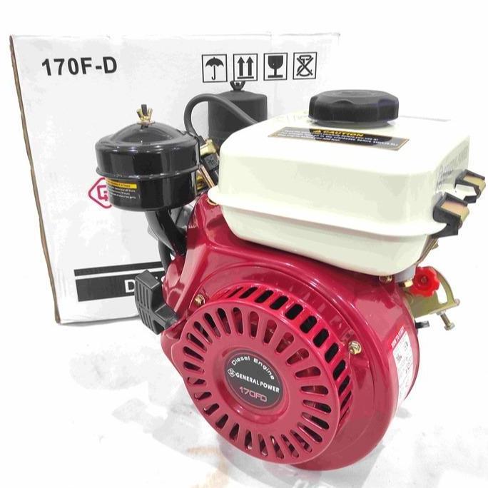 URGAN Engine Penggerak DIESEL SOLAR 3.6 Liter 5 HP 170FD 170F GENERAL x JD170F JIANGDONG / Mesin Pen