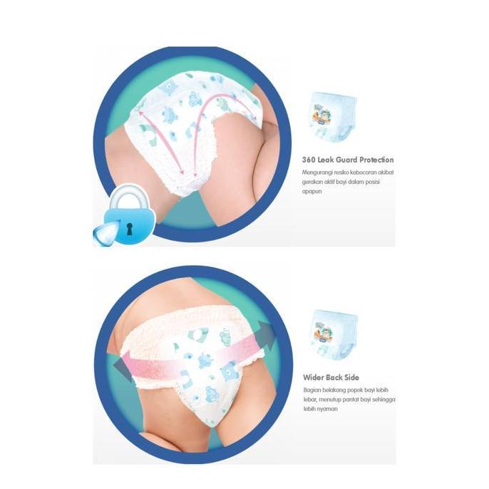 Whoiam- Popok Bayi Pants Sweety Silver Pants M 32 Sweety Pants M32 Diapers