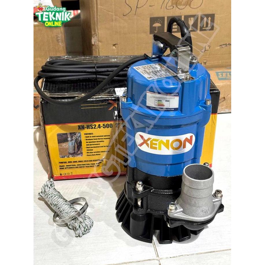 URGAN Pompa Air Celub Kotor Bersih 2"  XENON X-HS2.4-500 500W / Pompa Air Celup Sedot Air Pump 2 Inc