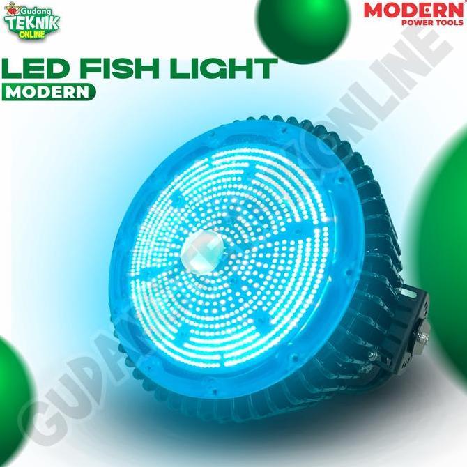 URGAN Lampu LED MODERN FISH LIGHT Listrik MODERN / Lampu Tembak Pengumpul Penangkap Ikan Cumi Laut N