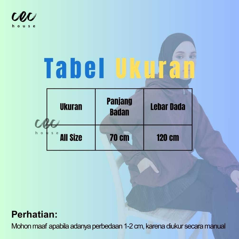 RECOMMENDED Jaket Olahraga Parasut Polos Pria/Wanita mirip Uniqlo, UV Protection, Windbreaker, Sauna