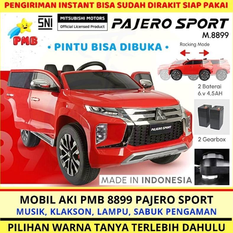 TERMURAH Mainan Anak Mobil Aki Remote Control Mitsubishi Pajero Sport PMB 8899 PMB M-8899