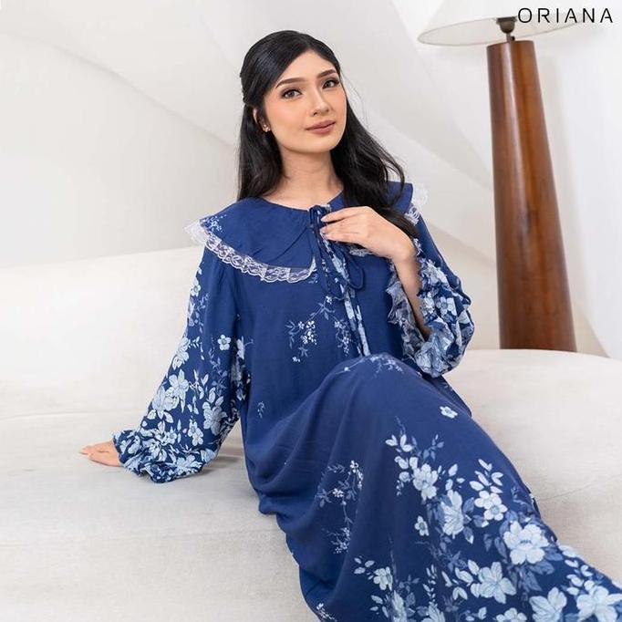 Oriana Luisa Daster Panjang Kerah Renda Allsize Collection