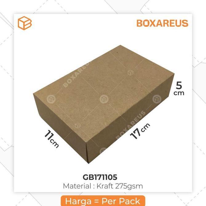 Gift Box Dus Packaging Kotak Souvenir Box - GB171105