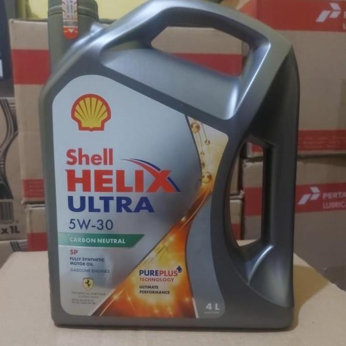 Shell ultra SP 5w-30 SHELL HELIX ULTRA 5W-30 API KEMASAN 4 LITER
