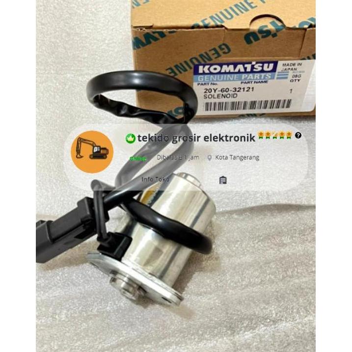 Selenoid Valve 20Y-60-32121 20Y 60 32121 Oem Jepang Restock