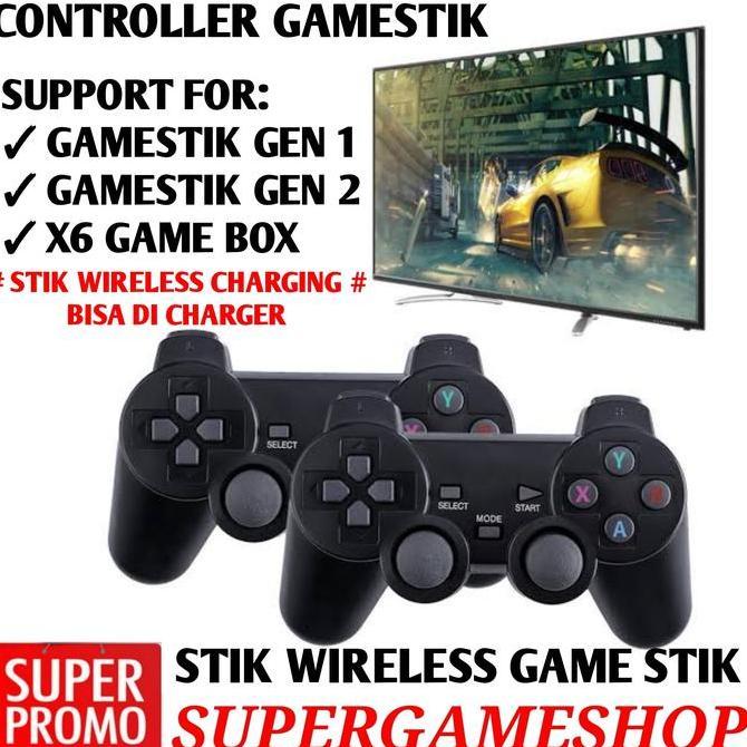 Wireless Controller Game Stik Gamepad Controller X6 Game Box Stik Joystick (TERBAIK) (TERBARU) (TERM