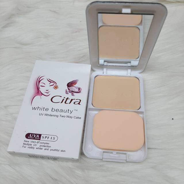 Bedak Citra Two Way Cake / Bedak Padat Citra / Bedak Twc Citra White Beauty Ecer / Bedak Padat / Uv 