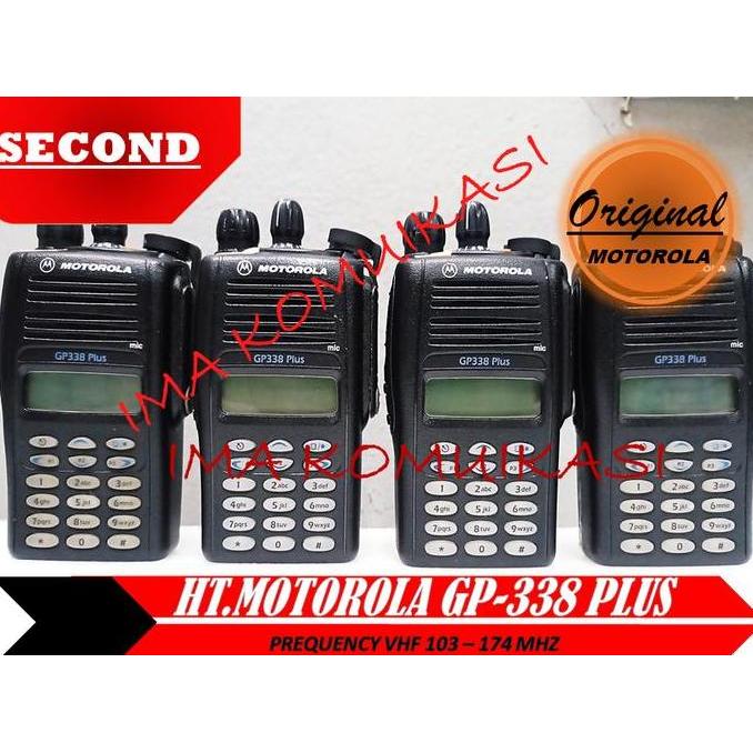 TERLARIS HT SECOND MOTOROLA GP-338 PLUS VHF