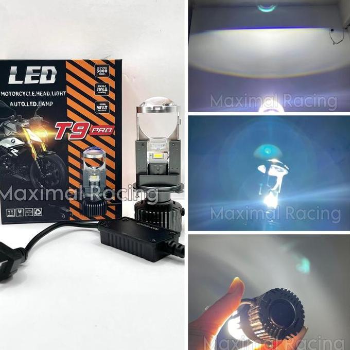 LAMPU LED MOBIL MOTOR H4 MINI PROJECTOR PROJIE TERMURAH