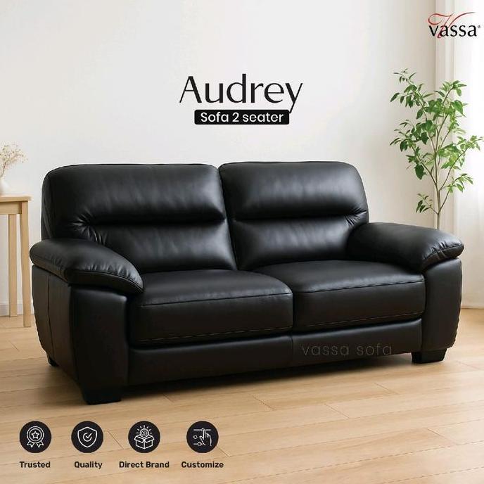 Sofa Audrey  2 Dudukan Sofa 2 Seater Modern By Vassa