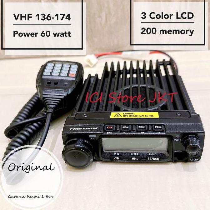 TERLARIS RADIO RFIRSTCOM FR 188 GARANSI RESMI/ FIRSTCOM FR188 VHF 60WATT