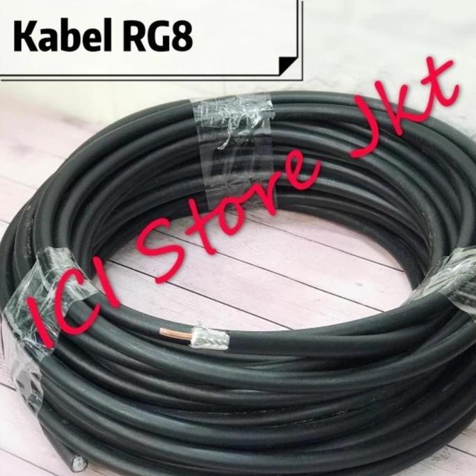 TERLARIS KABEL RG 8 BELDEN 9913 USA UNTUK RADIO RWALKIE TALKIE HT