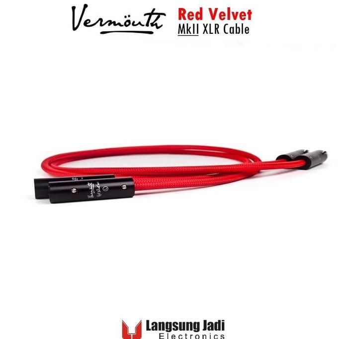 Vermouth Red Velvet MkII XLR Balance Analog Interconnect Cable kabel